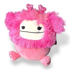 Squishmallow KellyToy Caparinne the Big Foot 8” Plush Valentines Hearts 2023
